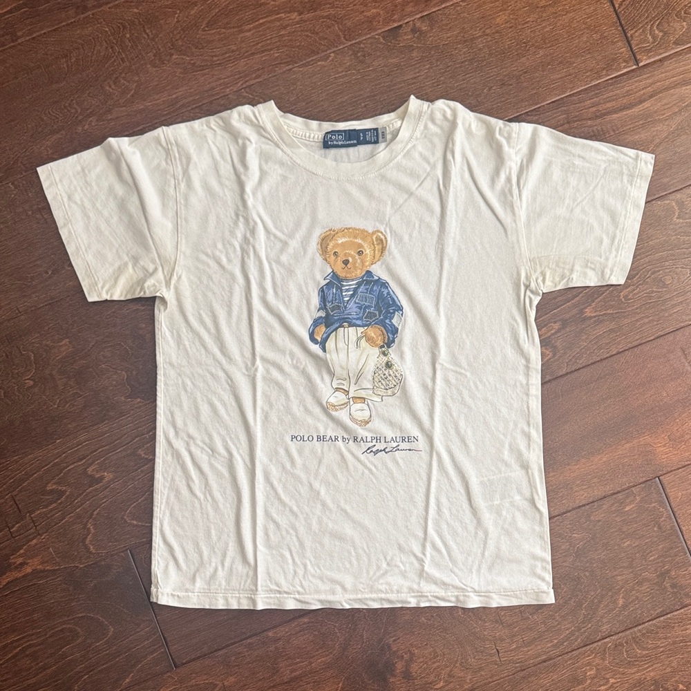 Polo by Ralph Lauren Women Tee with Bear Design